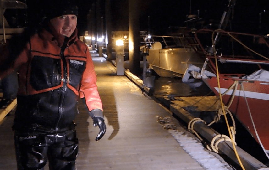 Waiting to freeze and getting bored