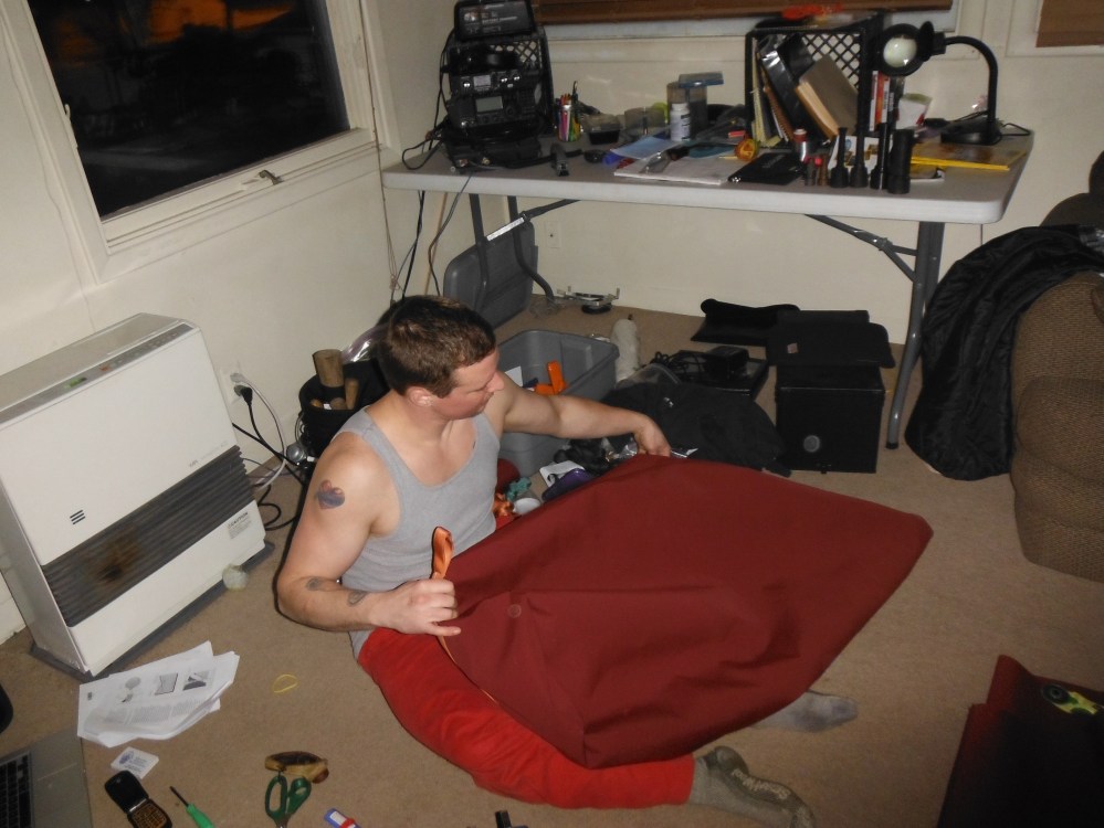 New sailbags for the Jib and Genoa.