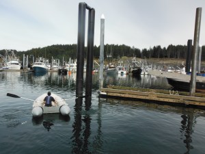 Steve and I have a deal.  He cleans up and sells the old hardware.  we split the cash.  He sold this boat in 15 minutes by rowing and yelling "Boat For Sale"  Good hustle Steve!