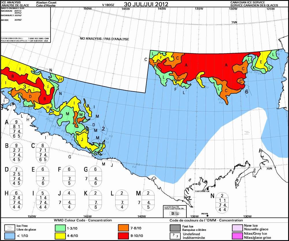 Last years Ice report 