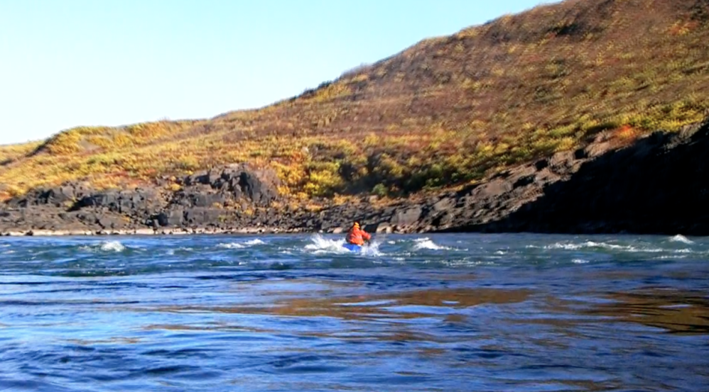 paddling the confused current