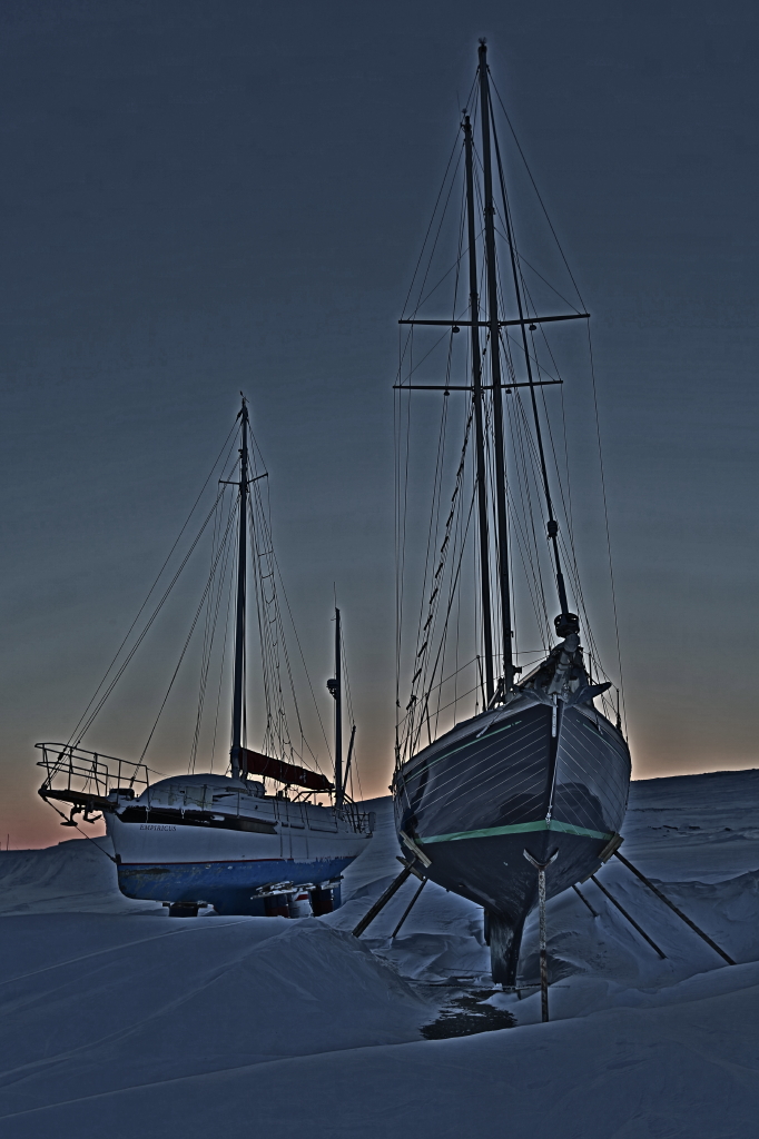 Empiricus.  Awaiting the 2014 Thaw in Cambridge Bay.  Photo by Red Sun Productions