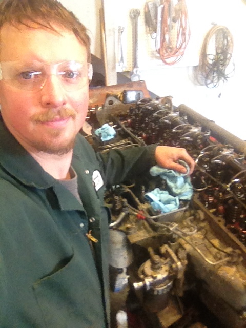 Working in Juneau Alaska as a mechanic.  Spring 2014