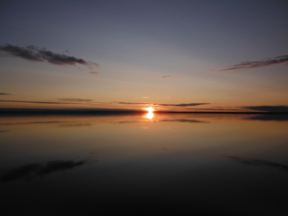 Simpson Straight sunrise.  Perfect...