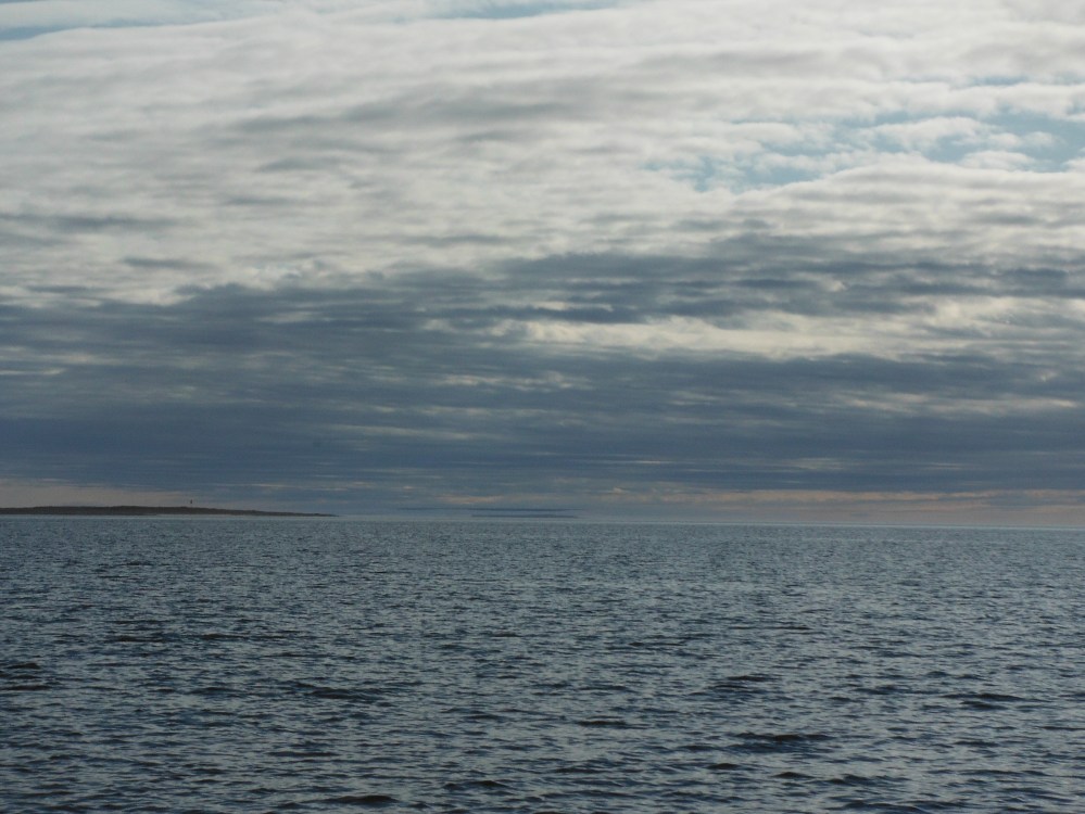 Inverted floating island in the distance.
