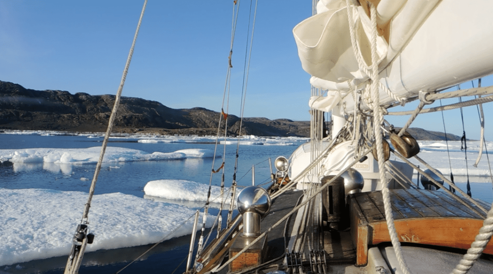 Weaving the flows westward.