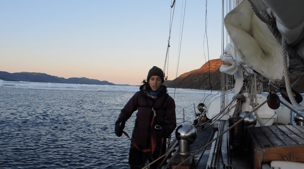 Samantha going for a damage report