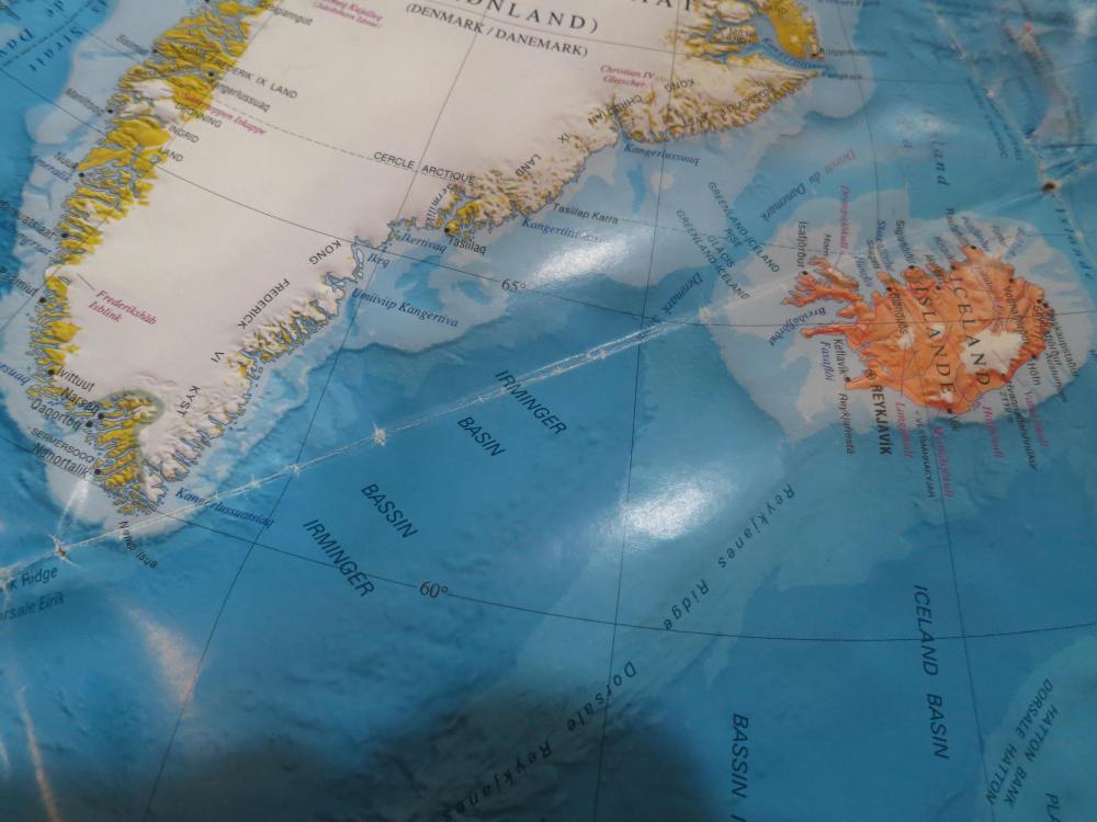 A romp across the North Atlantic ocean, to beautiful Iceland!