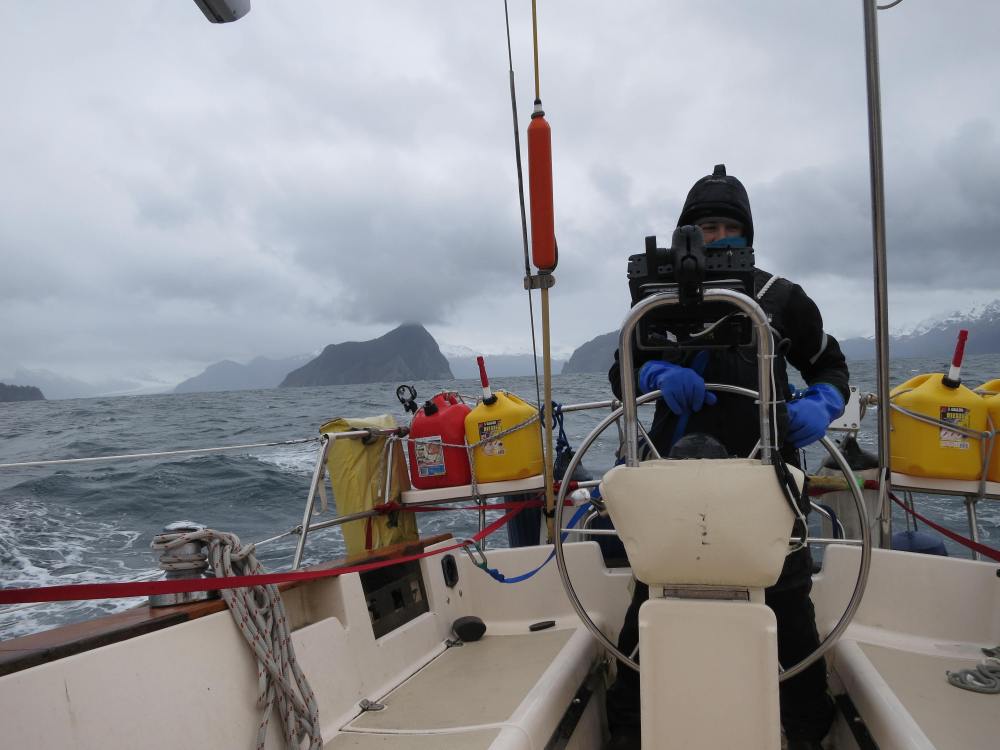 Departing Seward Alaska for a second Gulf crossing in as many weeks. " 7 seas sailing logistics"